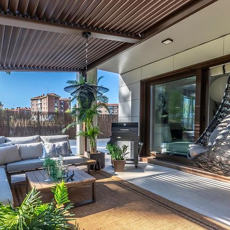 Akomodat En Precioso Y Moderno Con Jardin Y Parking Гечо Экстерьер фото